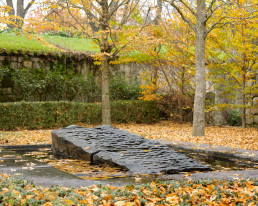 Jard&iacute;n en el Escorial Estudio de paisajismo Luis Vallejo