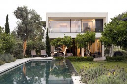 Jardín y piscina, Tel Aviv Estudio de paisajismo Luis Vallejo