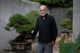 El arquitecto paisajista, en su museo de Alcobendas.Sergio González
