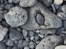 volcanic rocks. Luis Vallejo