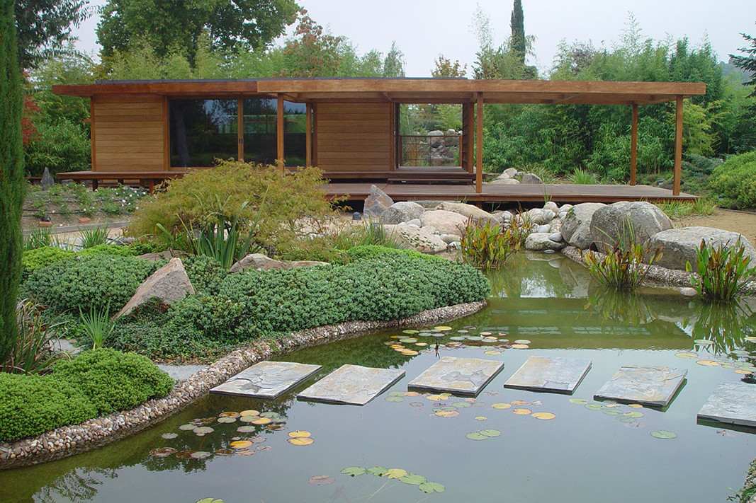 Bodegas Vega Sicilia. Estudio de paisajismo Luis Vallejo
