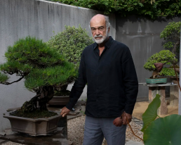 El arquitecto paisajista, en su museo de Alcobendas.Sergio González